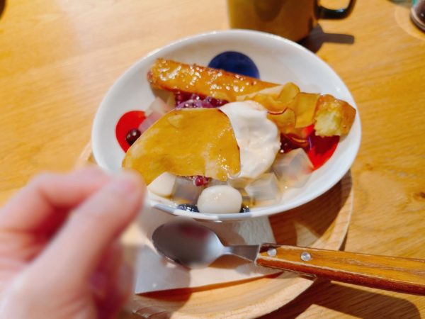 【おぼん de ごはん】お芋クリームあんみつ 商品詳細